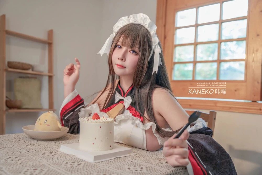 咔喵碧藍航線 樫野 牛牛女僕